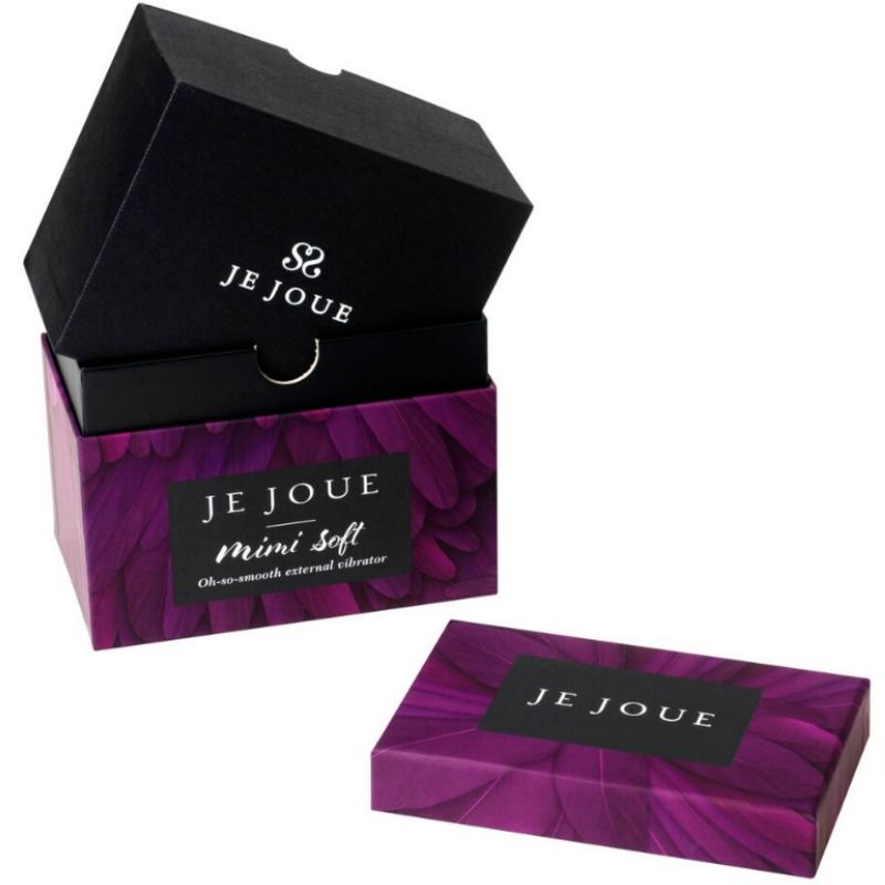 Caricia Soft Negro — Mimi Soft Silicona Extra Suave · JE JOUE · MIMI SOFT