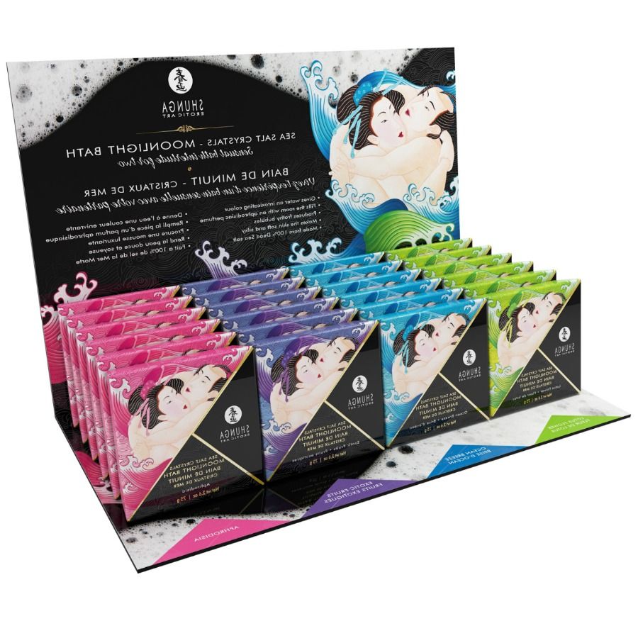 Amor en Baño — Expositor de Mini Sales Shunga