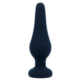INTENSE - ANAL PLUG PIPO S SILICONE NEGRO 9.8 CM