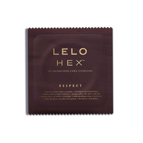 Hex — Condón Hexagonal Premium Caja 3 · LELO · Hex