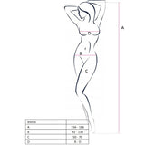 PASSION - WOMAN BS016 BODYSTOCKING ROJO TALLA ÚNICA