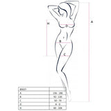 PASSION - WOMAN BS027 BODYSTOCKING ESTILO VESTIDO ROJO TALLA ÚNICA