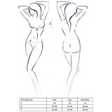 PASSION - WOMAN PAULINE SET 3 PIEZAS TALLA S/M