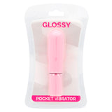 GLOSSY - POCKET VIBRADOR ROSA