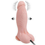 BAILE - DILDO REALÍSTICO VIBRADOR E INFLABLE 18.8 CM