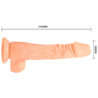 BAILE - COCK DILDO REALÍSTICO CON VIBRACIÓN