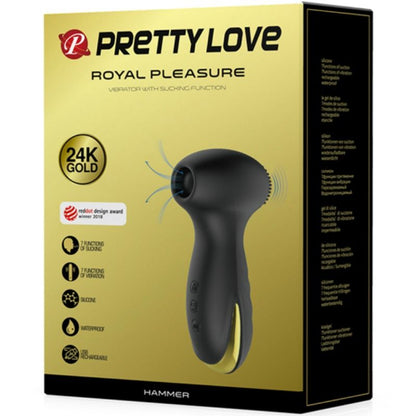 PRETTY LOVE - SMART HAMMER VIBRACIÓN Y SUCCIONADOR