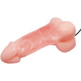 BAILE - VIBRADOR REALÍSTICO BÁRBARA NATURAL 21 CM