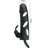 PRETTY LOVE - FUNDA SILICONA CON VIBRACIÓN 14 CM 2.0