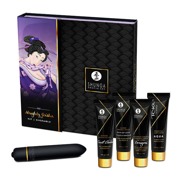 Geisha Traviesa — Kit de Secretos Sensuales para Dos