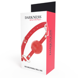 DARKNESS - MORDAZA TRANSPIRABLE ROJO