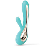 Soraya 2 — Rabbit Doble Motor Silicona Extra Suave Verde · LELO · Soraya 2