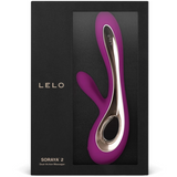 Soraya 2 — Rabbit Doble Motor Silicona Extra Suave Morado · LELO · Soraya 2
