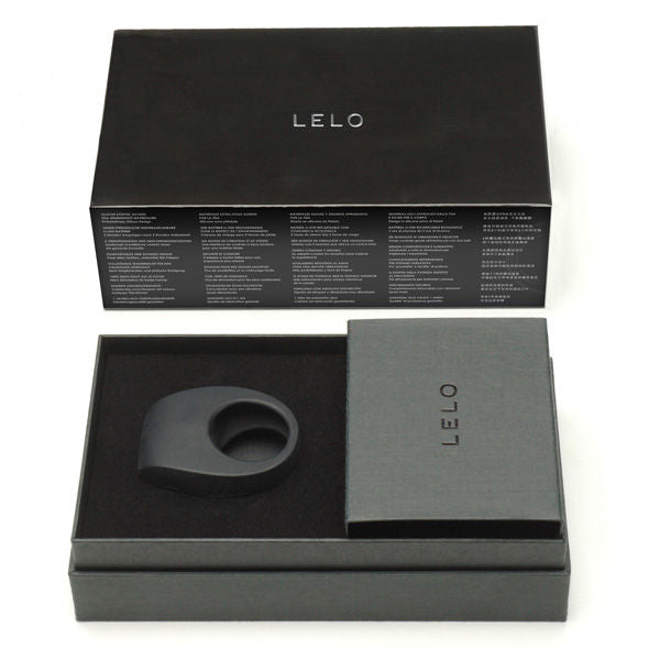 Tor II — Anillo Parejas Recargable Doble Potencia Negro · LELO · Tor II