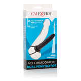CALEXOTICS - ACCOMODATOR ARNÉS PARA DOBLE PENETRACIÓN NEGRO