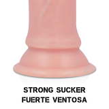 ROCKARMY -TIGER DILDO REALISTA DUAL DENSITY14 CM -O- 4.46 CM