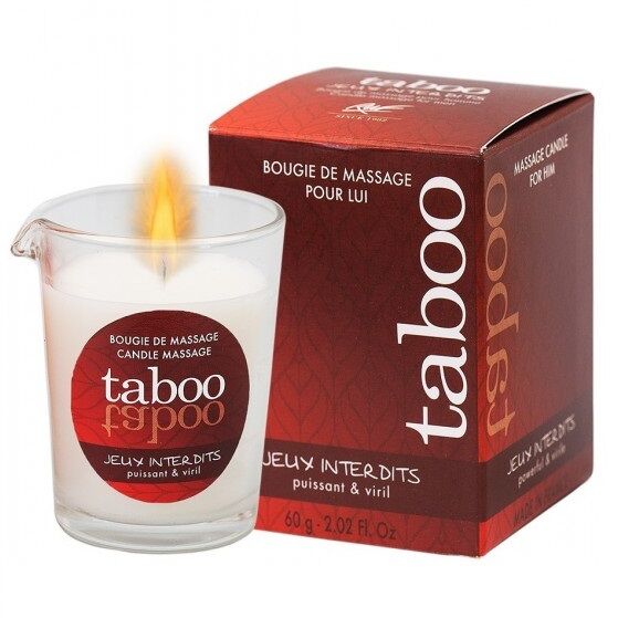 Lo Prohibido para Él — Vela de Aroma Salvaje y Madera