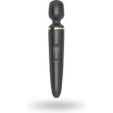 Wander Woman — Masajeador Varita Versátil Múltiple Negro · SATISFYER · Wander Woman