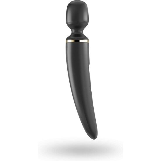Wander Woman — Masajeador Varita Versátil Múltiple Negro · SATISFYER · Wander Woman
