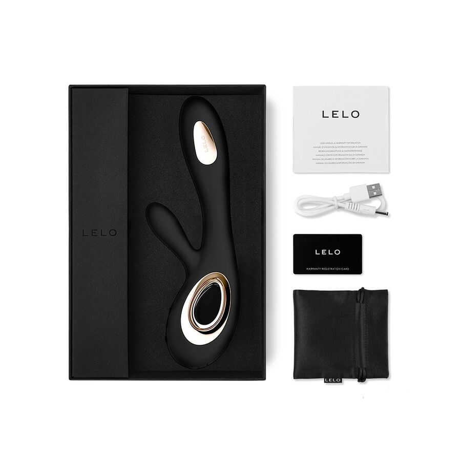 Soraya Wave — Tsunami WaveMotion Rabbit Negro · LELO · Soraya Wave