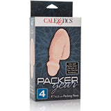 Packer Realístico Calexotics — Silicona de Tacto Natural 12,75 cm · Tono Natural