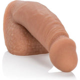 Packer Realístico Calexotics — Silicona de Tacto Natural 14,5 cm · Tono Marrón