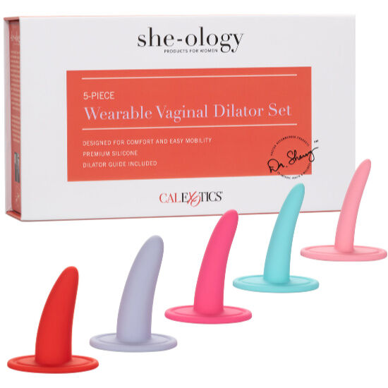 She-Ology — Kit 5 Dilatadores Vaginales Curva Ergonómica