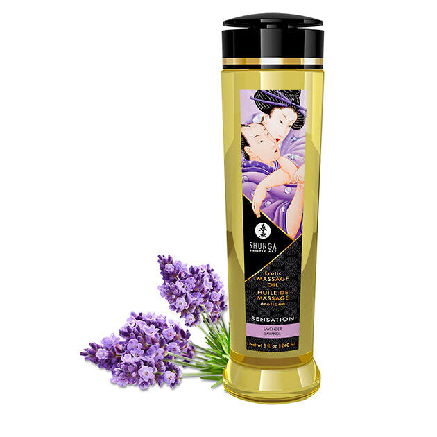 Sensación Shunga — Aceite de Masaje Erótico