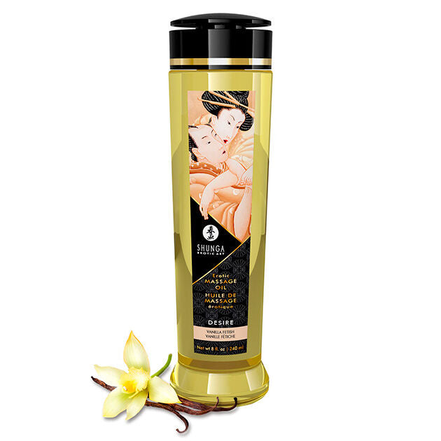 Destilado de Deseo — Aceite de Masaje que Despierta