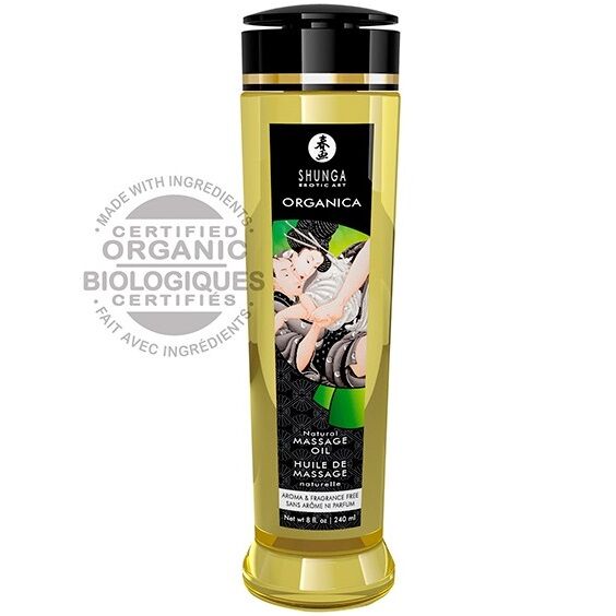 Pureza Orgánica — Aceite de Masaje Natural de Origen Oriental