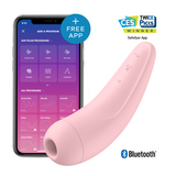 Curvy 1+ — Air Pulse Ergonómico Vibración Premium Rojo · SATISFYER · Curvy 1+