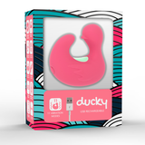 HAPPY LOKY - DEDAL PATO ESTIMULADOR DE SILICONA RECARGABLE DUCKYMANIA