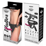 HARNESS ATTRACTION - ARNÉS  WALTER CON VIBRACIÓN 15.5 CM -O- 3.7 CM