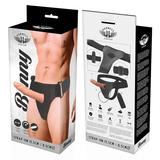 HARNESS ATTRACTION - ARNÉS  HUECO BENNY CON VIBRADOR 15 CM -O- 4.5 CM