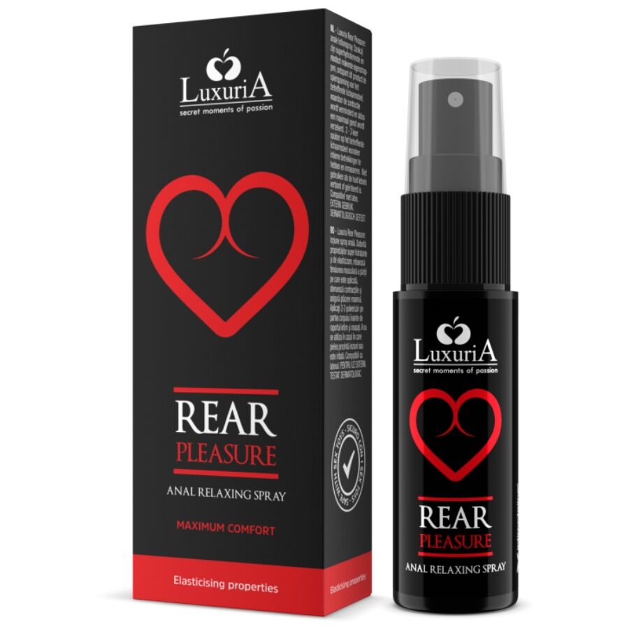 Rear Pleasure Luxuria — Spray Anal de Placer sin Tensión · 20 ml