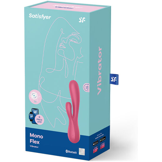Mono Flex — Vibrador App Satisfyer Connect Rojo · SATISFYER · Mono Flex