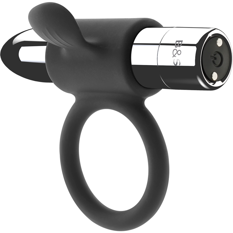 BLACK&SILVER - CAMERON ANILLO RECARGABLE