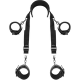 FETISH SUBMISSIVE - POSICIÓN MASTER CON 4 ESPOSAS CON FORRO DE NEOPRENO