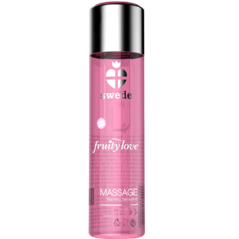 SWEDE - FRUITY LOVE ACEITE EFECTO CALOR FRESAS CON CHAMPAGNE