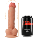 CYBER SILICOCK - ARNÉS SILICONA LÍQUIDA MAGNUS 20.5 CM -O- 4.1 CM